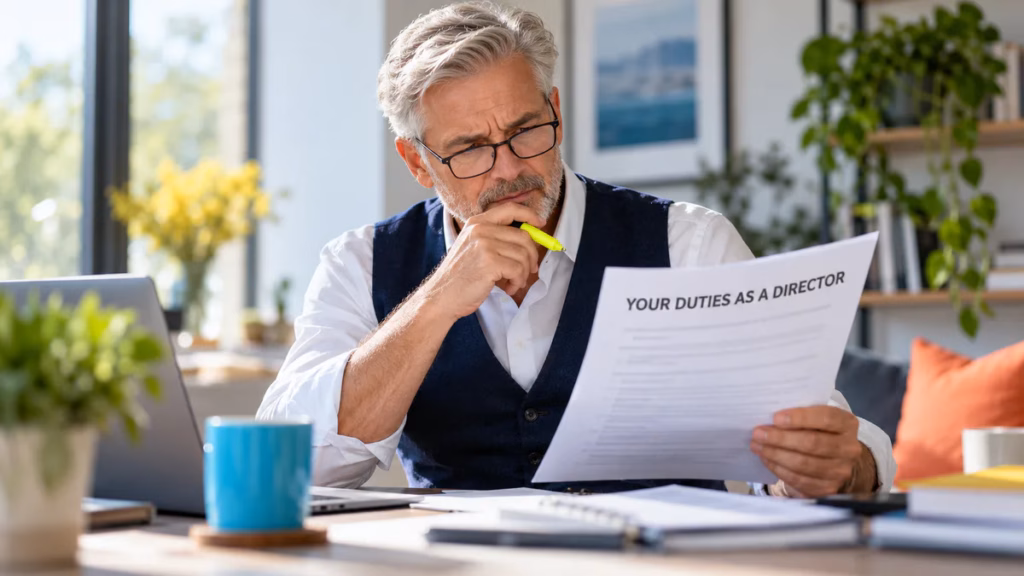 Illustration about Company director duties in plain English