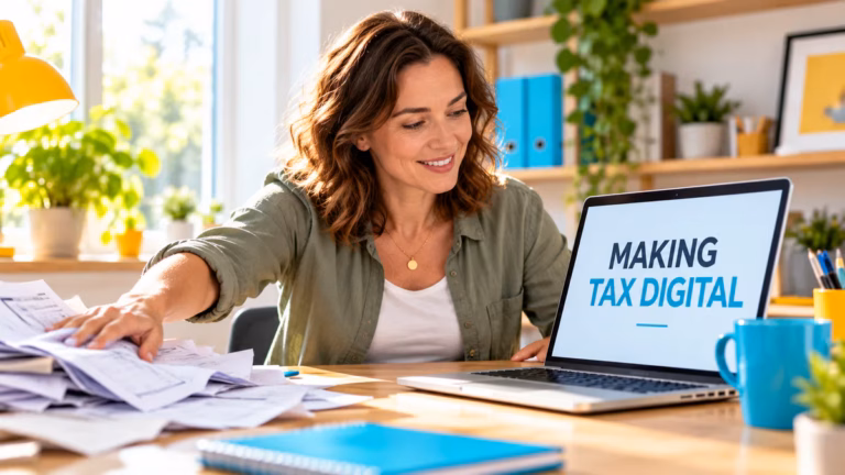 Illustration about Making Tax Digital for Income Tax: who, when and how
