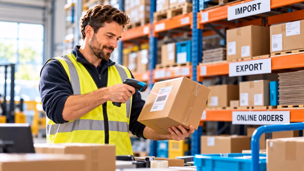 Business owner reviewing VAT on sales