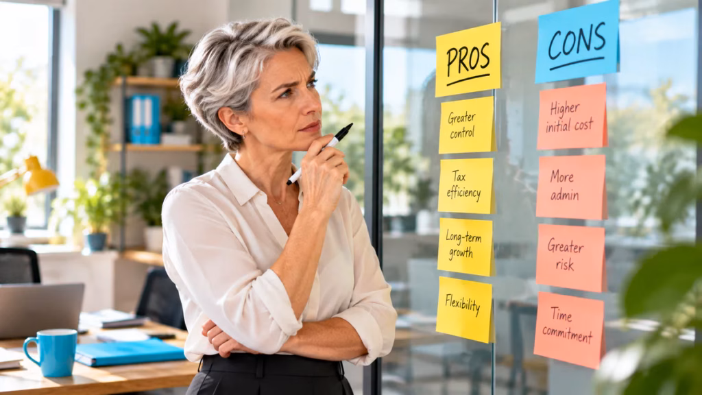 Illustration about Voluntary VAT registration: pros and cons