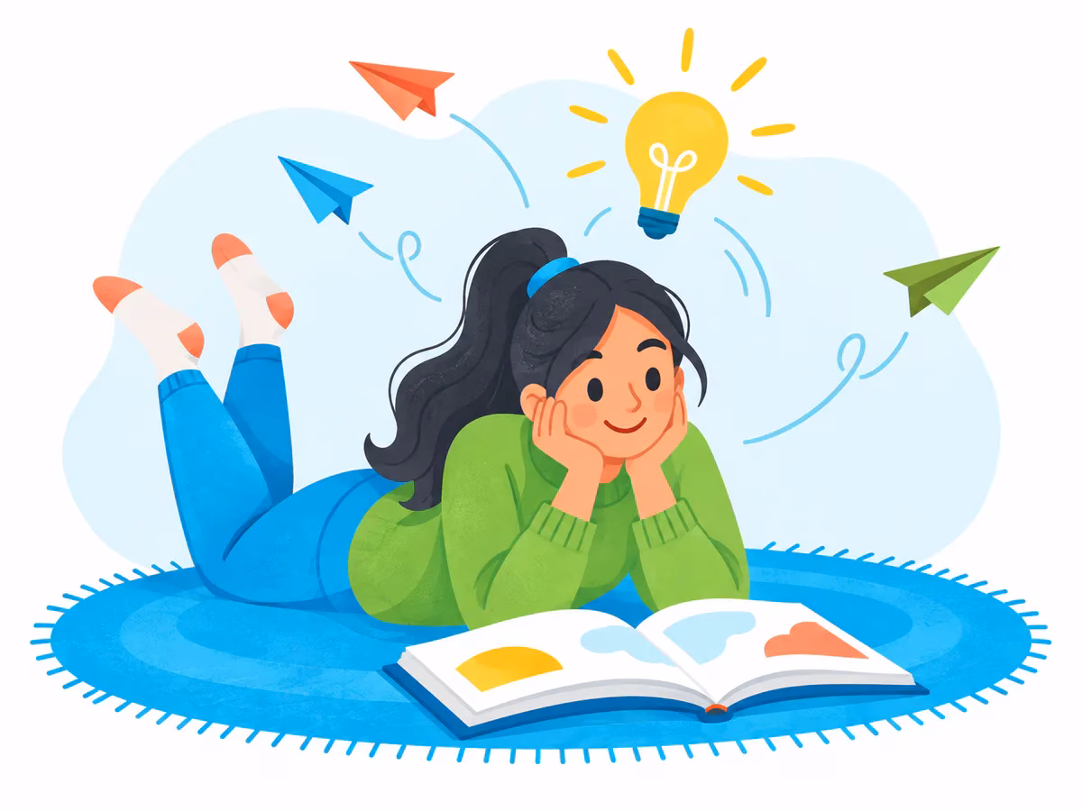 Director reading practical business advice